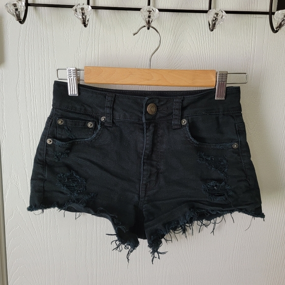 American Eagle Outfitters Hi-Rise Festival Shorts - Picture 4 of 7